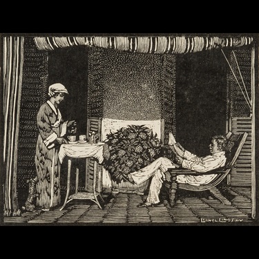 Lionel-LindsayMorning-Tea-1924-wood-engraving-printed-in-black-ink-on-paper-7.3-x-9.7cm.jpg