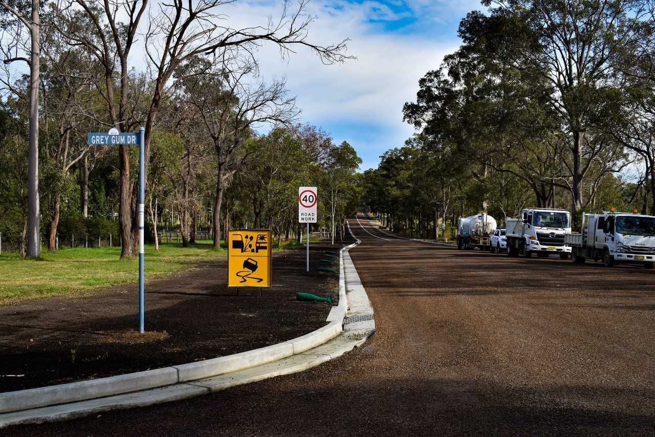 Image of Gingers Lane after stage 1 and 2 upgrades