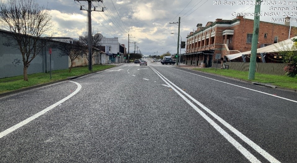 Fixed road post-works